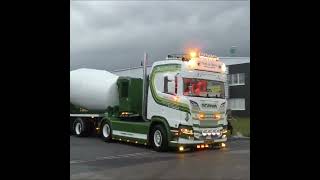 Concrete mixer truck Scania | Trucks Market #short