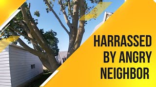 Harassed by Angry Neighbor Demanding Tree Removal