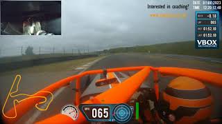 Ben Clucas Driving a Caterham 310R Car Around Zandvoort Circuit