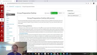 Comm107 - Online Group Presentation Overview