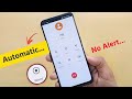 how to do automatic call recording in any android phone ⚡ *WITHOUT announcement | In google dialer 😍