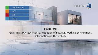 CADKON+ getting started