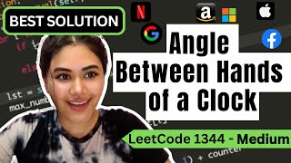 Angle Between Hands of a Clock - LeetCode 1344 Python