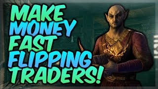 HOW TO MAKE MONEY EASILY IN ESO BY TRADING! BUYING \u0026 SELLING ITEMS FOR MASSIVE PROFIT!