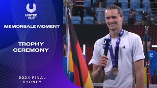 Trophy Ceremony | United Cup 2024