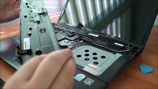 Replacing a HP 550 (6720s) laptop motherboard (full disassembly)