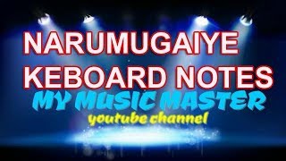 keyboard notes for tamil songs narumugaiye notes