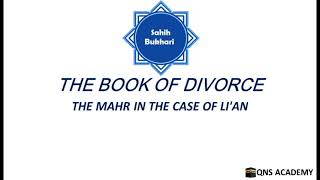 Bukhari 68-32: The Mahr in the case of Lian