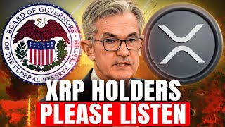 THE FED JUST CONFIRMED WHAT'S COMING FOR XRP | BIG NEWS UPDATE