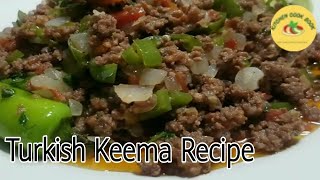 How to make Turkish keema | Turkish keema Recipe  | #keema @kitchen cook book