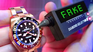 How To Spot a Fake ROLEX Watch? Replica of Rolex GMT Master II