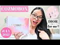 COZMOBOX JULY 2021 WITH A FULL DIOR KIT THIS MONTH!! – AUSTRALIAN BEAUTY BOX UNBOXING.... #COZMOBOX