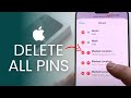 How To Delete All Pinned Locations On iPhone! (Apple Maps)