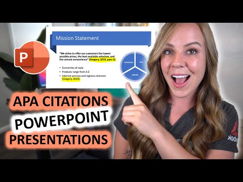 How do you cite a PowerPoint presentation?
