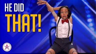 11-Year-Old Robotic Dancer SHOCKS the AGT Judges with His Flexible Body Moves!