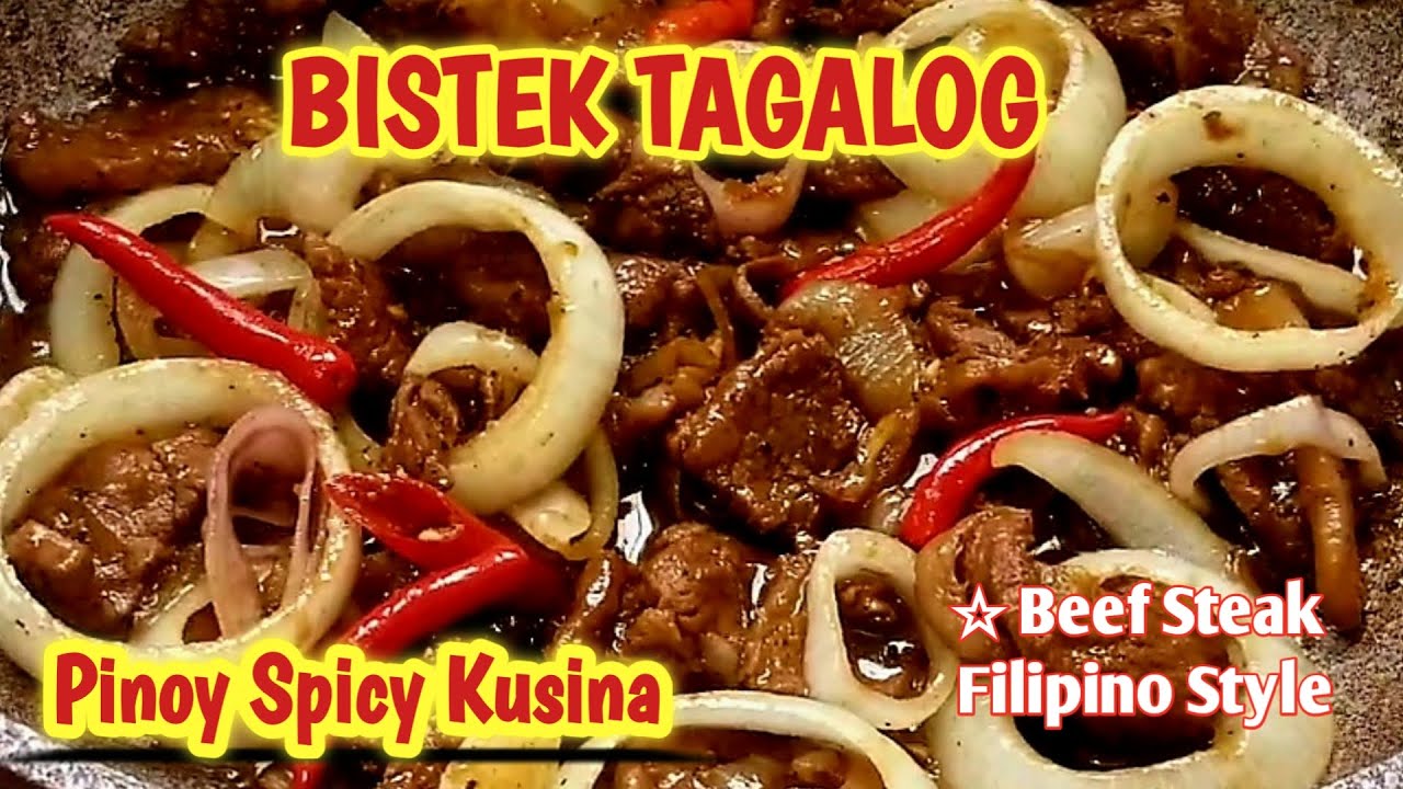 Easy Bistek Tagalog Recipe - YouTube