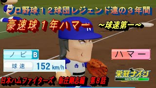 新庄剛志　第８話　豪速球１年ハマー～球速第一～【パワプロ２０２３　栄冠ナイン】全国制覇を狙え！！プロ野球１２球団レジェンド達の３年間　#パワプロ2022 #栄冠ナイン #ゲーム実況