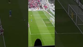 Pênalti defendido por Matheus / Braga vs Rangers Europa League