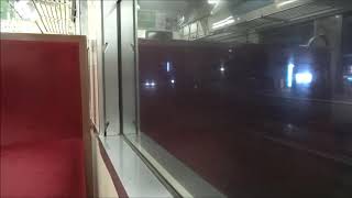 阿武隈急行線　卸町から終点福島までの夜間車窓