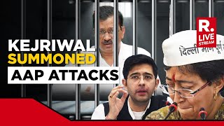 Arvind Kejriwal LIVE: AAP press conference as CBI summons Delhi CM in Liquorgate Probe