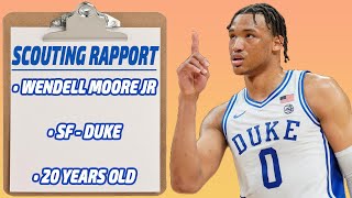 Wendell Moore Jr Scouting Report | SF - 6'5.5\