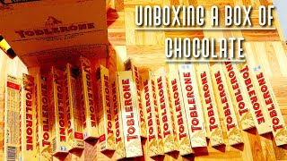 Unboxing a box of Toblerone  - Chocolate is life