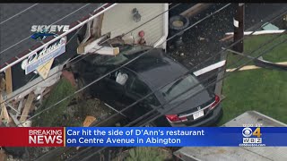 Car Crashes Into Abington Restaurant