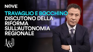 Travaglio e Bocchino discutono della riforma sull'autonomia regionale | Accordi e Disaccordi