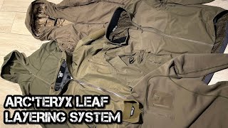 My Arc'teryx LEAF layering system