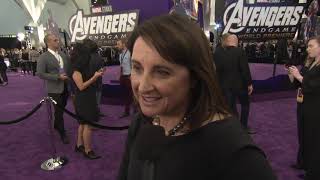Avengers Endgame World Premiere Los Angeles - Itw Victoria Alonso (official video)