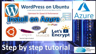 How to Install WordPress on Ubuntu in Azure using Apache Web Server, Mariadb, Lets Encrypt, ProFTPd
