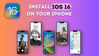 Install iOS 16 on your iPhone #shorts  #iphone  #ios16beta