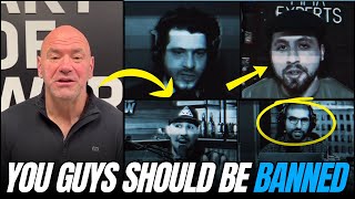 UFC | DANA WHITE SCORCHED MMA youtubers for trashing UFC 300 event comes out wit
