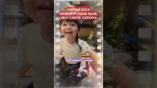 ANAK SEKECIL AMEENA, TAHU PAKAI HIJAB LEBIH CANTIK #attaaurelameenaazura