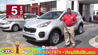 2017 Kia Sportage, Nashville, TN - Powertrain Warranty at Franklin Kia