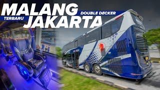 BARU! MALANG - JAKARTA LAYANAN PREMIUM | Rute Baru Indorent Double Decker Volvo Jetbus 5