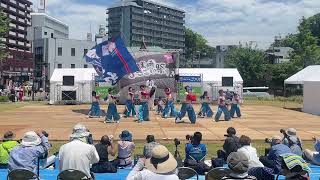 ［4K］あっぱれ青組/黒崎よさこい祭り2024.05.19メイン会場