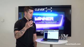 CleverLive | Creating a mobile interface | Clevertouch Digital Signage