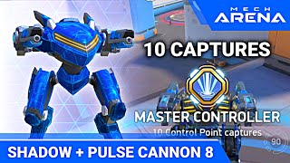 Shadow with Pulse Cannon | Master Controller Award - 10 Captures | Mech Arena Robot Showdown