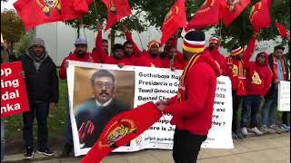 British Tamils continue protest outside COP26 (2)