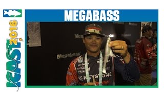 Megabass Magslowl Swimbait with Elite Series Pro Chris Zaldain | ICAST 2016