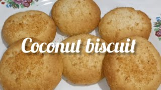 Tasty coconut biscuit  recipe.🥥