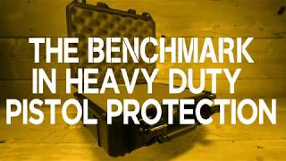 The BENCHMARK In HD Pistol Protection - Range Locker HD Pistol Case | Flambeau Outdoors