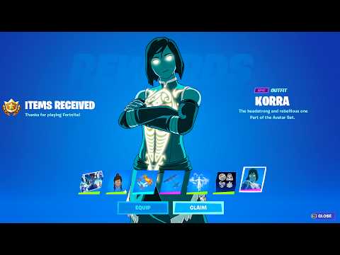 How to Unlock Korra in Fortnite (Avatar Skin)