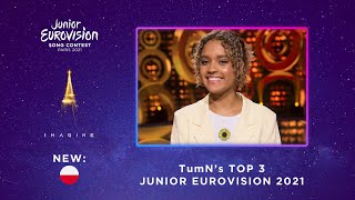 My TOP 3 (so far) (NEW: 🇵🇱) || Junior Eurovision Song Contest 2021
