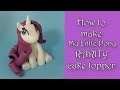 How to make My little pony Rarity cake topper / Jak zrobić kucyka Rarity z masy cukrowej How to make My little pony Rarity cake topper / Jak zrobić kucyka Rarity z masy cukrowej