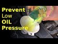 BEST way to remove engine sludge (prevent low pressure) BEST way to remove engine sludge (prevent low pressure)