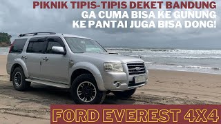 [Ford Everest] Piknik dadakan deket Bandung. Ga cuma bisa ke gunung, ke pantai Rancabuaya juga bisa!