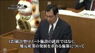 常滑市議会　平成29年第４回定例会　西本真樹議員