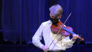 Niilo Halminen's composition: Violin caprice in d minor nr#1 (Premiere) on May 5th. 2021